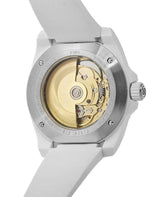 Shop Gucci Dive Automatic Transparent Dial White Rubber Strap Watch For Men - YA136343 in USA