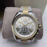 Michael Kors Bradshaw Silver Dial Two Tone Steel Strap Watch for Women - MK5627 Buy Now By Michael Kors