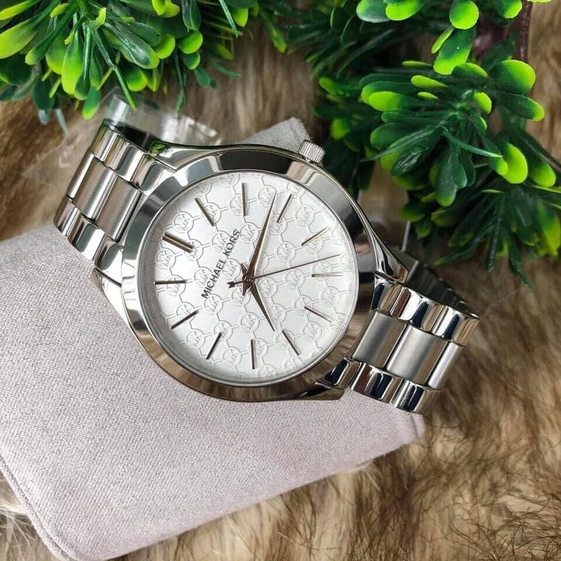 Michael Kors Runway Silver Dial Silver Stainless Steel Strap Watch for Women - MK3371 Buy Now By Michael Kors