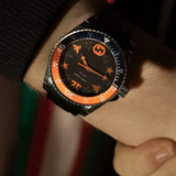Shop Gucci Dive Limited Edition Black Dial Black Rubber Strap Unisex Watch - YA136333 in USA