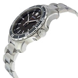 Shop Movado Series 800 Black Dial Silver Steel Strap Watch For Men - 2600135 in USA