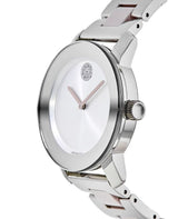 Shop Movado Bold Silver Dial Two Tone Steel Strap Watch for Women - 3600702 in USA