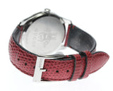 Gucci G-Timeless Mother of Pearl Red Dial Red Leather Strap Watch For Women - YA1264041 Buy Now By Gucci