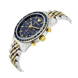 Emporio Armani Tazio Chronograph Blue Dial Two Tone Stainless Steel Watch For Men - AR6088 Buy Now By Emporio Armani