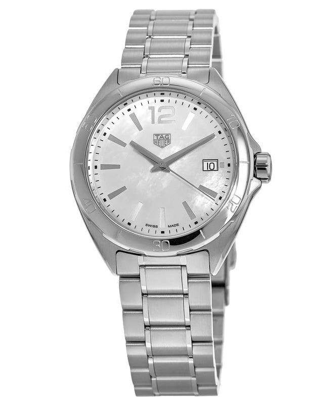 Tag Heuer Formula 1 Mother of Pearl White Dial Silver Steel Strap Watch for Women - WBJ1318.BA0666 Buy Now By Tag Heuer