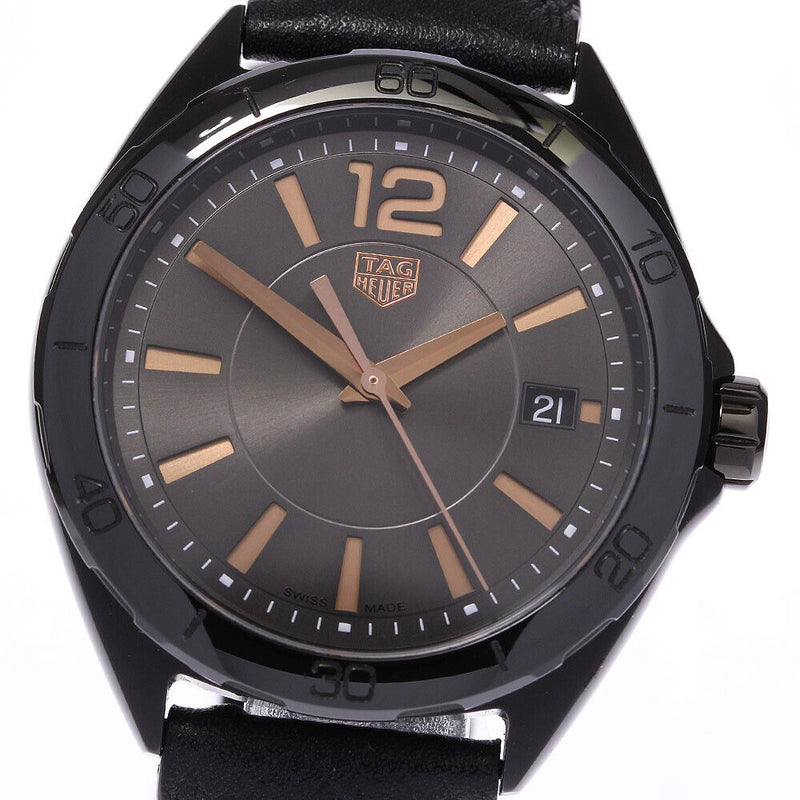 Tag Heuer Formula 1 Quartz Black Dial Black Leather Strap Watch for Women - WBJ1314.FC8230 Buy Now By Tag Heuer