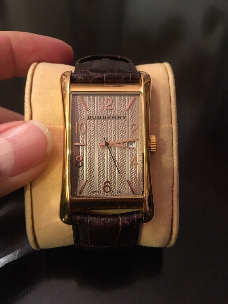 Burberry Heritage Brown Dial Brown Leather Strap Watch for Men - BU3000 Buy Now By Burberry