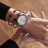 Shop Movado Bold Silver Dial Two Tone Steel Strap Watch for Women - 3600702 in USA