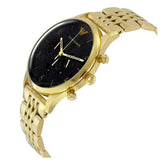 Emporio Armani Classic Chronograph Black Dial Gold Steel Strap Watch For Men - AR1893 Buy Now By Emporio Armani