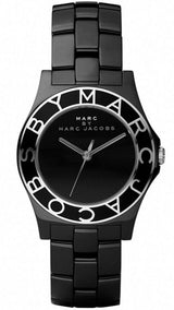 Marc Jacobs Black Dial Black Ceramic Strap Watch for Women - MBM9501 Buy Now By Marc Jacobs