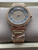 Michael Kors Kerry Mother of Pearl Dial Rose Gold Steel Strap Watch for Women - MK3333 Buy Now By Michael Kors
