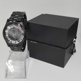 Marc Jacobs Henry Skeleton Black Dial Black Steel Strap Watch for Women - MBM3265 Buy Now By Marc Jacobs