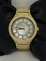 Michael Kors Kerry Mother of Pearl Dial Gold Steel Strap Watch for Women - MK3312 Buy Now By Michael Kors