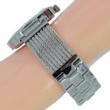 Guess Soho Silver DIal Stainless Steel Mesh Bracelet Watch For Women - W0638L1 Buy Now By Guess