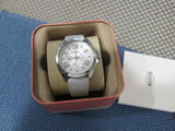 Fossil Cecile White Dial White Leather Strap Watch for Women - AM4484 Buy Now By Fossil