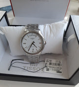 Tissot T Classic Automatic III Day Date White Dial Silver Steel Strap Watch for Men - T065.930.11.031.00 Buy Now By Tissot