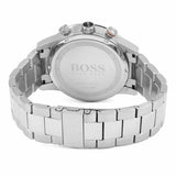 Shop Hugo Boss Rafale Chronograph Black Dial Silver Steel Strap Watch for Men - 1513509 in USA