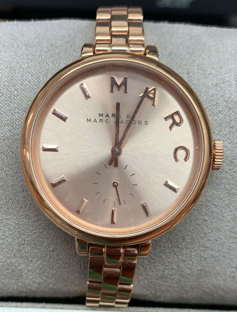 Marc Jacobs Sally Rose Gold Dial Rose Gold Steel Strap Watch for Women - MBM3364 Buy Now By Marc Jacobs