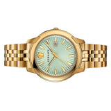 Versace V-Urban Quartz White Dial Gold Steel Strap Watch For Men - VELQ00719 Buy Now By Versace