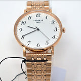 Tissot T Classic Everytime White Dial Rose Gold Mesh Bracelet Watch for Men - T109.610.33.032.00 Buy Now By Tissot