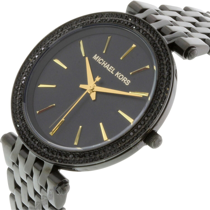 Michael Kors Darci Black Dial Black Steel Strap Watch for Women - MK3337 Buy Now By Michael Kors
