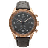 Tissot T Sport PRS 516 Chronograph Grey Dial Grey Leather Strap Watch for Men - T131.617.36.082.00 Buy Now By Tissot