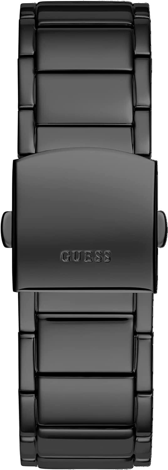Shop Guess Trend Black Dial Black Steel Strap Watch for Men - GW0387G3 in USA