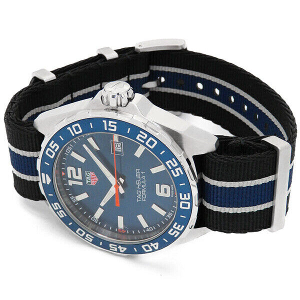 Tag Heuer Formula 1 Quartz Blue Dial Two Tone NATO Strap Watch for Men - WAZ1010.FC8197 Buy Now By Tag Heuer