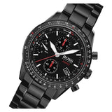 Shop Hugo Boss Aero Black Dial Black Steel Strap Watch for Men - 1513771 in USA