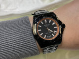 Shop Gucci Dive Quartz Black Dial Black Steel Strap Watch For Men - YA136213 in USA