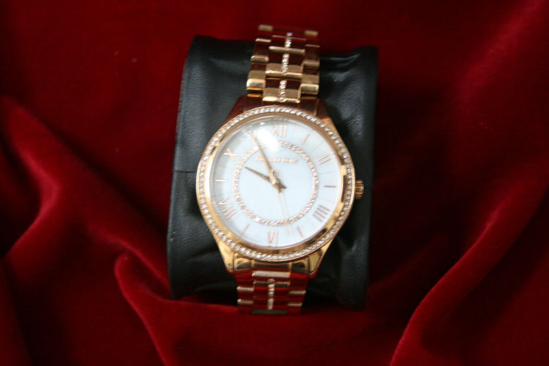Michael Kors Lauryn Mother of Pearl Dial Rose Gold Steel Strap Watch for Women - MK3716 Buy Now By Michael Kors