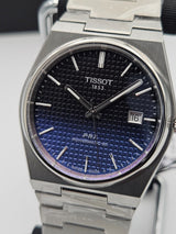 Tissot Powermatic 80 Automatic Gradient Blue Dial Silver Steel Strap Watch for Men - T137.407.11.051.01 Buy Now By Tissot