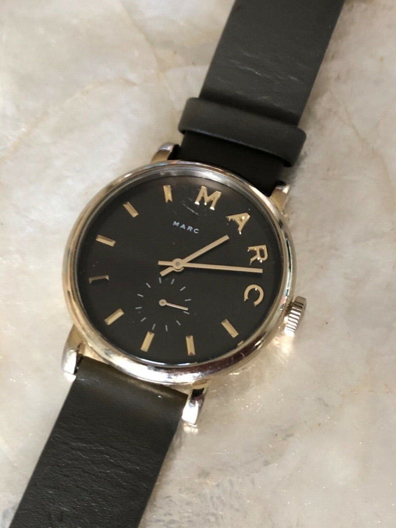 Marc Jacobs Baker Olive Green Dial Olive Green Leather Strap Watch for Women - MBM1328 Buy Now By Marc Jacobs