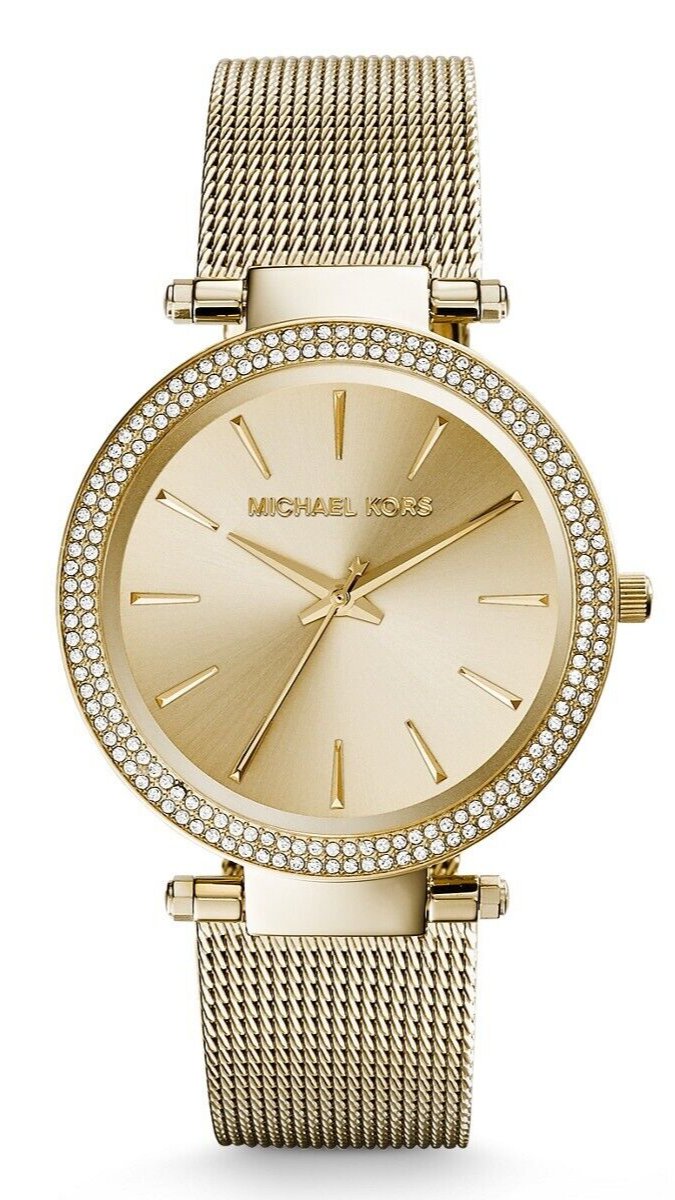 Michael Kors Darci Gold Dial Gold Mesh Bracelet Watch for Women - MK3368 Buy Now By Michael Kors