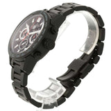 Tag Heuer Carrera Chronograph Steel & Ceramic Black Dial Black Rubber Strap Watch for Men - CBG2090.FT6145 Buy Now By Tag Heuer