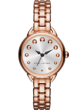 Marc Jacobs Betty White Dial Rose Gold Steel Strap Watch for Women - MJ3496 Buy Now By Marc Jacobs