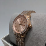 Michael Kors Ritz Chronograph Rose Gold Dial Rose Gold Steel Strap Watch For Women - MK7223 Buy Now By Michael Kors