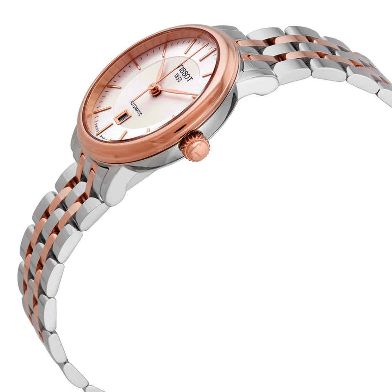 Tissot T Classic Carson Premium 30 White Dial Two Tone Steel Strap Watch for Women - T122.207.22.031.01 Buy Now By Tissot