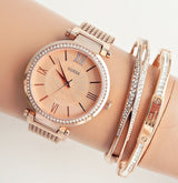 Guess Soho Rose Gold Dial Stainless Steel Watch For Women - W0638L4 Buy Now By Guess