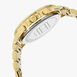 Shop Tommy Hilfiger Carly White Dial Gold Steel Strap Watch for Women - 1781786 in USA