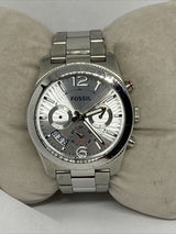 Fossil Boyfriend Multifunction Silver Dial Silver Steel Strap Watch for Women - ES3883 Buy Now By Fossil