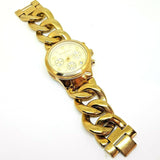 Michael Kors Runway Twist Gold Dial Gold Stainless Steel Strap Watch for Women - MK3131 Buy Now By Michael Kors