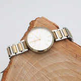 Shop Hugo Boss Allusion Quartz Silver Dial Two Tone Steel Strap Watch For Women - 1502417 in USA