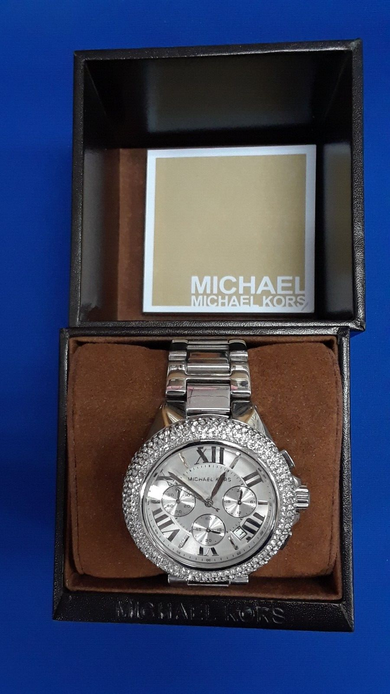 Michael Kors Camille Silver Dial Silver Steel Strap Watch for Women - MK5634 Buy Now By Michael Kors