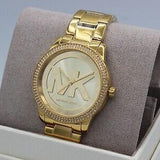 Michael Kors Tibby Three Hand Gold Dial Gold Steel Strap Watch For Women - MK6879 Buy Now By Michael Kors