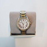 Michael Kors Kacie Three Hand Silver Dial Two Tone Steel Strap Watch for Women - MK6931 Buy Now By Michael Kors