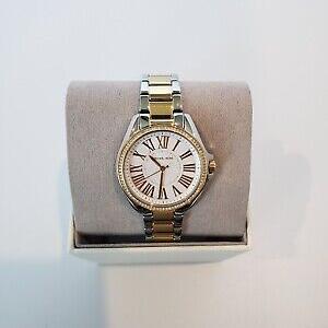 Michael Kors Kacie Three Hand Silver Dial Two Tone Steel Strap Watch for Women - MK6931 Buy Now By Michael Kors