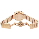 Shop Movado Edge Rose Gold Dial Rose Gold Steel Strap Watch for Women - 3680013 in USA