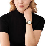 Michael Kors Mini Everest Crystals White Dial Green Leather Strap Watch for Women - MK4720 Buy Now By Michael Kors