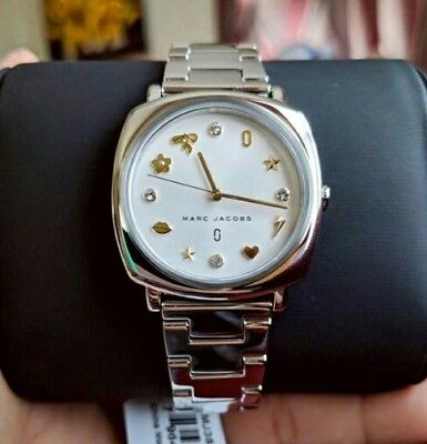Marc Jacobs Mandy Silver Dial Silver Steel Strap Watch for Women - MJ3572 Buy Now By Marc Jacobs